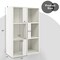Modern 3-Tier Engineered Wood Bookcase with Open Shelves for Ideal for Kids Room or Study